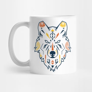 Unique Wolf Head Mug